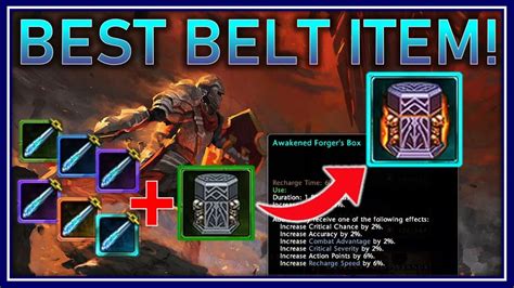 neverwinter decorative metal box|BEST Mythic Belt Item (Dps & Healers): How to Upgrade your .